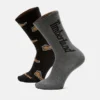 2-Pack Timberland® All over Print Crew Sock 2-Pack Timberland® All over Print Crew Sock