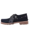 3-Eye Lug Boat “Dark Blue Suede”