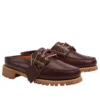 3 Eye Mule “Burgundy Full Grain”