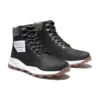 6 Inch Brooklyn Side Zip Boots “Black Nubuck with Green Padded Collar”