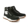 6 Inch Brooklyn Side Zip Wide Fit Boots “Black Nubuck with Green Padded Collar”