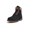 6 Inch Heritage Cupsole Boot “Black Nubuck with Red”