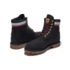6 Inch Heritage Cupsole Boot “Black Nubuck with Red”