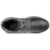 6 Inch Heritage Premium Waterproof Pewter Leather Boots “Black”
