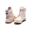 6 Inch Premium ReBOTL Fabric and Leather Boot “Pale Pink”