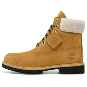6 Inch Premium Shearling Boots “Wheat Nubuck”