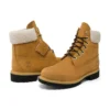 6 Inch Premium Shearling Boots “Wheat Nubuck”