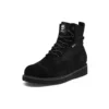 6 Inch Premium Vibram Waterproof Wide-Fit Boots “Black Suede”