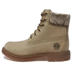 6 Inch Premium Waterproof Boot “Beige Nubuck Velvet”