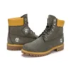 6 Inch Premium Waterproof Boot “Dark Green Nubuck”