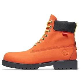 6 Inch Premium Waterproof Boot “Neon Orange”