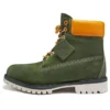 6 Inch Premium Waterproof Boot “Olive Green Orange”