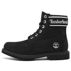 6 Inch Premium Waterproof Boots “Black Nubuck Logo”