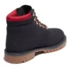 6 Inch Premium Waterproof Boots “Black Red”