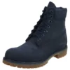 6 Inch Premium Waterproof Boots “Navy Nubuck”