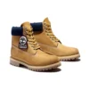 6 Inch Premium Waterproof Boots “Wheat Nubuck Blue Collar”
