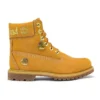 6 Inch Premium Waterproof Boots “Wheat Nubuck with Gold Logo”