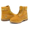 6 Inch Premium Waterproof Boots “Wheat Nubuck with Gold Logo”