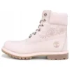 6-Inch Premium Waterproof Embossed Boots “Pink”