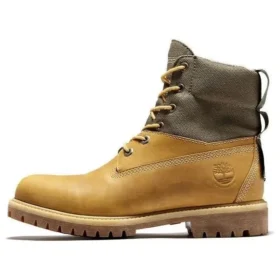 6 Inch Premium Waterproof ReBOTL Boot “Wheat Nubuck and Fabric”