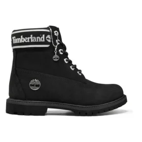 6 Inch Premium Waterproof Boots “Black Nubuck Logo”