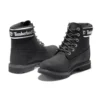 6 Inch Premium Wide Fit Waterproof Boots “Black Nubuck Logo”