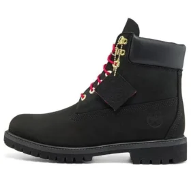 6 Inch Waterproof Premium Boots “Black Red”