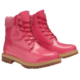 6″ Premium Waterproof Boot “Patent Valentine”s Day”