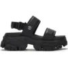 Adley Way Backstrap Sandals “Black”