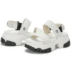 Adley Way Backstrap Sandals “White”