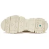 Adley Way Low Lace Up Sneakers “White”