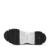 Adley Way Sneaker “White Nubuck and Grey”