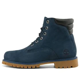 Alburn 6 Inch Waterproof Boot “Navy Nubuck”