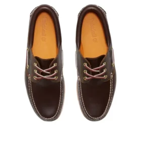 Authentic 3-Eye Lug Handsewn Boat “Brown”