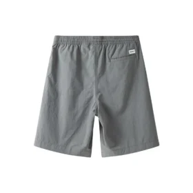 Back Pocket Logo Shorts “Grey”