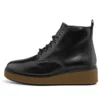 Bluebell Lane Lace Up Bootie Fashion Closed Toe Boot “Black”