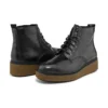 Bluebell Lane Lace Up Bootie Fashion Closed Toe Boot “Black”