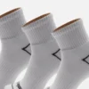 Bowden 3-Pack Full Cushion Quarter Sock