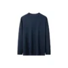 Brand Long Sleeve T-Shirt “Navy”