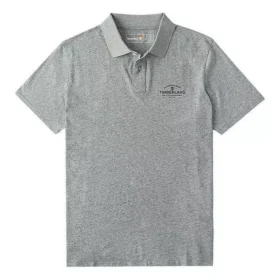 Brand Polo Shirt “Grey”