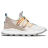 Brooklyn Leather and Fabric Oxford Trainers “Light Beige Mesh”