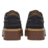 C.F. STEAD Indigo Suede Stone Street Platform Boat Shoes “Dark Blue Suede”