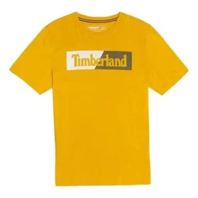 Casual Loose Round Neck Printing Short Sleeve Couple Style Yellow