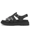Clairemont Way Fisherman Sandals “Black Nubuck”