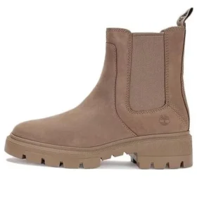 Cortina Valley Chelsea Boots “Taupe Nubuck”