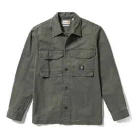 Double Patched Pockets Shirt “Olive Green”