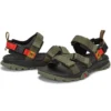 Garrison Trail Sandals “Olive Green Black”