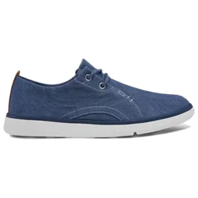 Gateway Pier Wide-Fit Casual Oxford Shoes “Dark Blue”