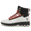 Greenstride Edge Waterproof Wide Fit Boots “White Nubuck”