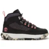 Greenstride Motion 6 Mid Fabric and Leather Waterproof Hiking Boot “Black”